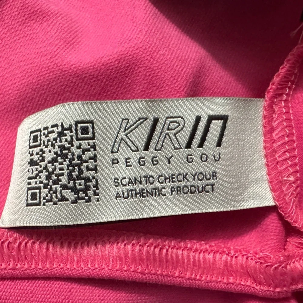 Kirin Peggy Gou Jersey Open Back Long Sleeve Bodysuit Pink - Picture 12 of 14